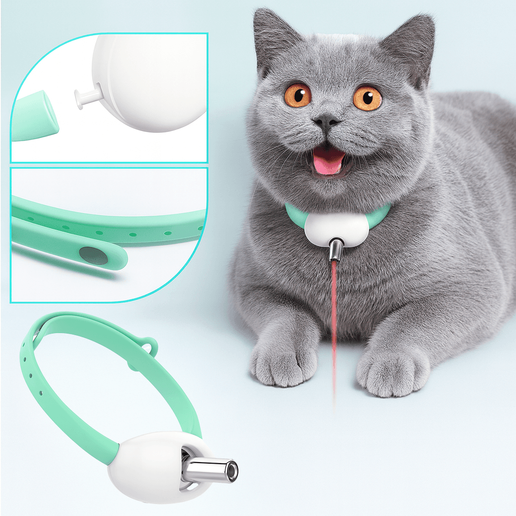 ZYNERA LUMOBAND – OBROŻA LASEROWA POWSTRZYMUJĄCA DRAPANIE MEBLI I ZNUDZENIE KOTA