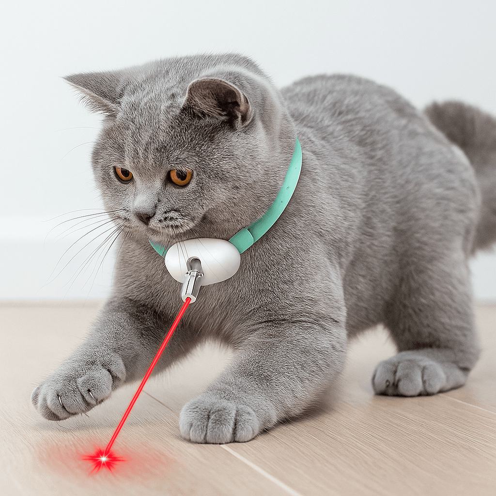 ZYNERA LUMOBAND – OBROŻA LASEROWA POWSTRZYMUJĄCA DRAPANIE MEBLI I ZNUDZENIE KOTA